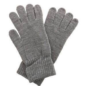 Grey Knit Gloves Women's One Size by American Apparel